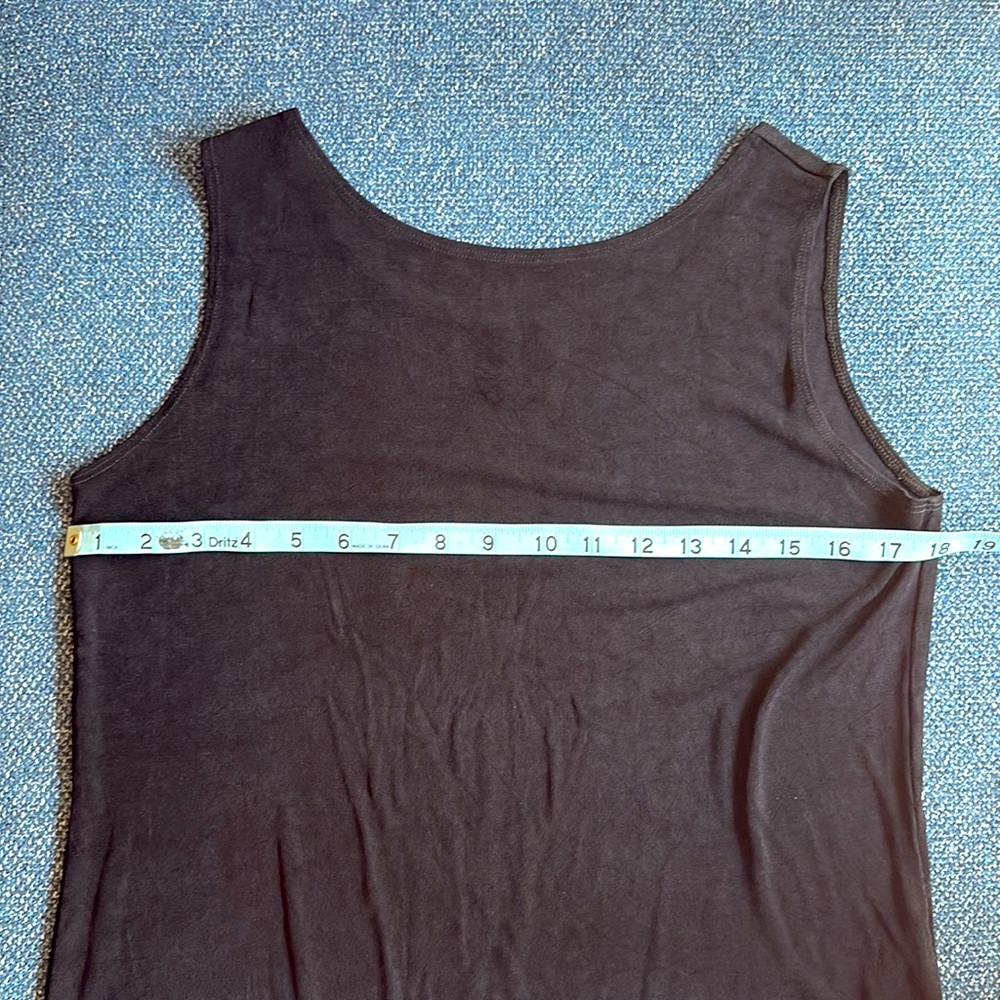 CHICO'S: Travelers Convertible Tank, Size 1, Black - Picture 5 of 6